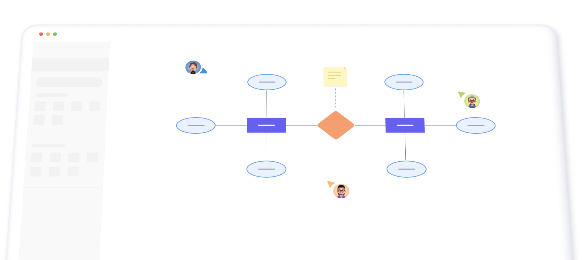 Propesyonal na Online ER Diagram Tool